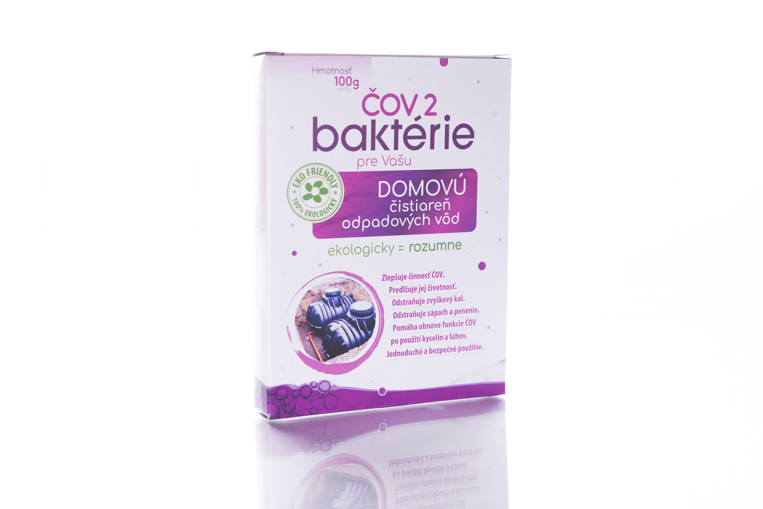 cov_2_bakterie_pre_vasu_cistiaren_odpadovych_vod_1x100g ČOV 2 - baktérie pre Vašu čistiareň odpadových vôd 100g