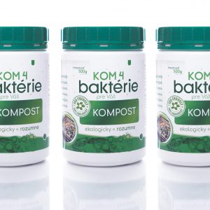 KOM 4 - baktérie pre Váš kompost 3x500g