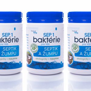 SEP 1 – baktérie pre Váš septik a žumpu 3x500g